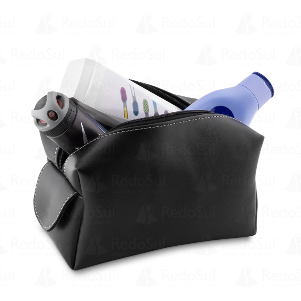 Necessaire Personalizada em Couro Sintético Necessaire Personalizada em Couro Sintético