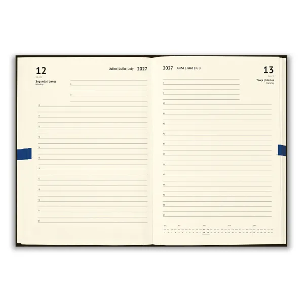 Agenda personalizada 21 x 15 cm em cortiça