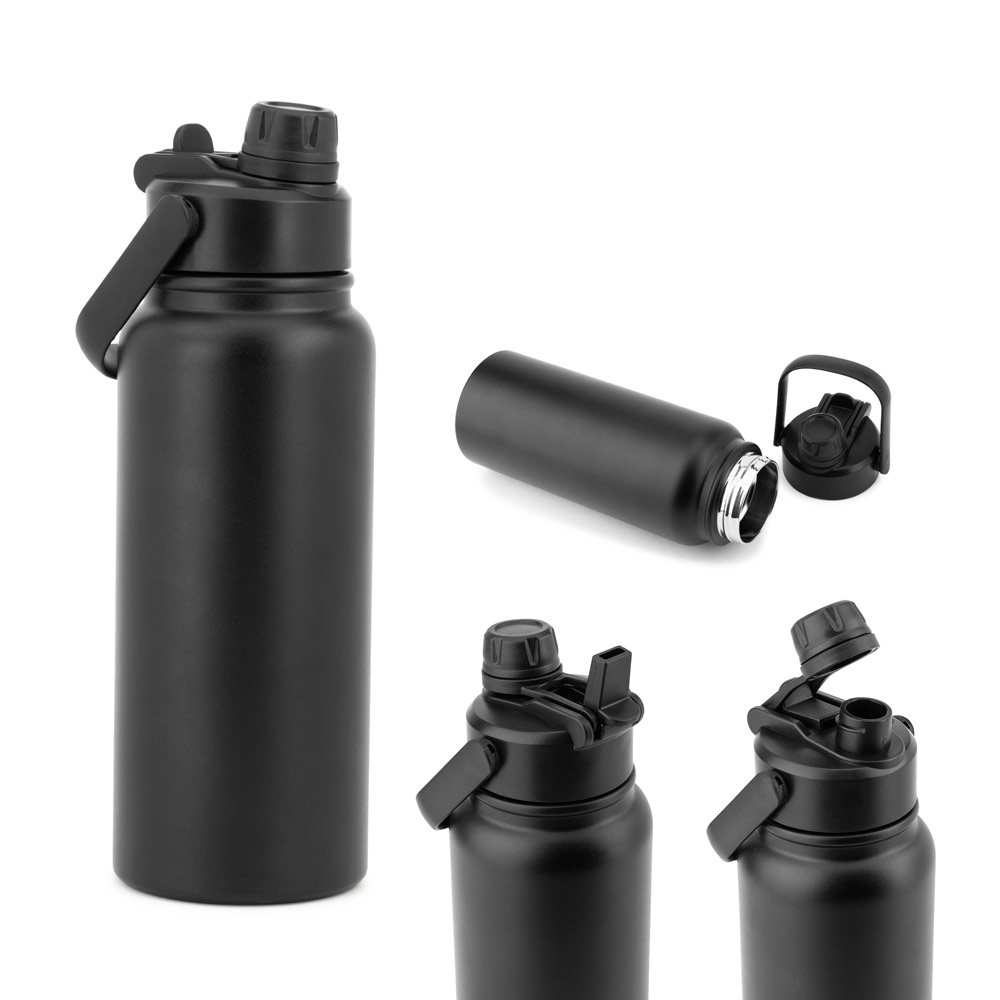 RD 94389-Garrafa personalizada em aço inox reciclado 830 ml