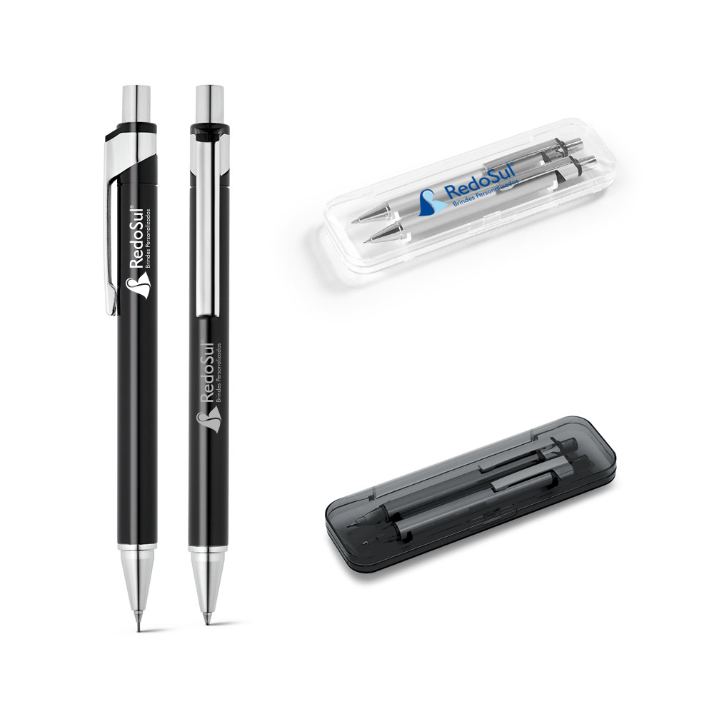 RD 91834-Conjunto de Canetas e lapiseira Personalizadas