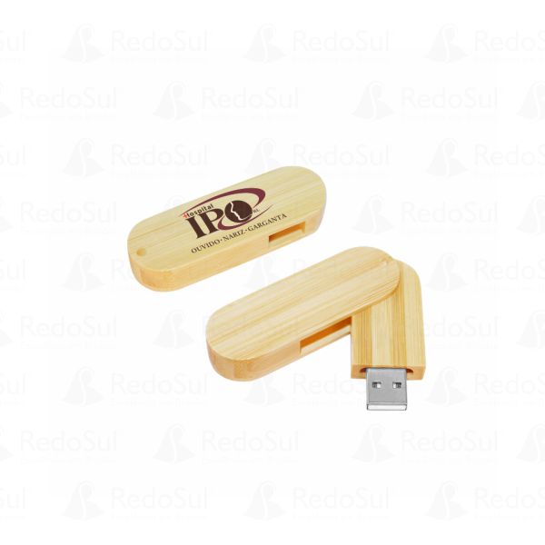 RD 833009-Pen Drive Personalizado de Madeira