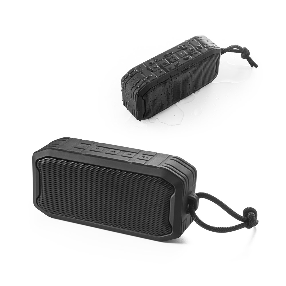 RD 97140- Caixa de som portátil personalizada com microfone