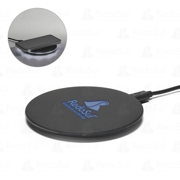RD 57908-Carregador Personalizado Wireless Fast RD 57908-Carregador Personalizado Wireless Fast