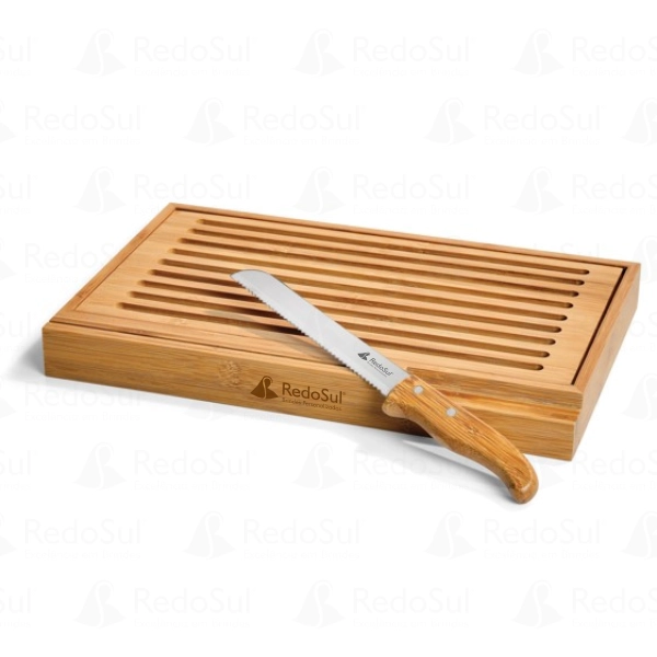RD 7000743-Tábua Migalheira personalizada em Bambu RD 7000743-Tábua Migalheira personalizada em Bambu