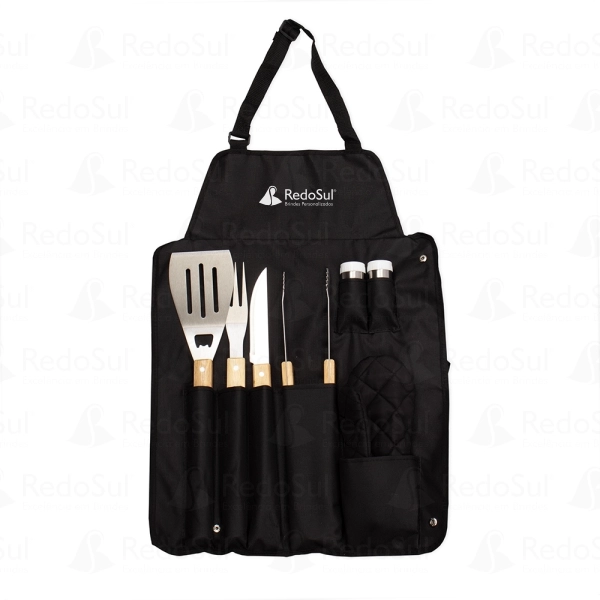 RD 7605184-Kit Churrasco personalizado 8 Peças RD 7605184-Kit Churrasco personalizado 8 Peças