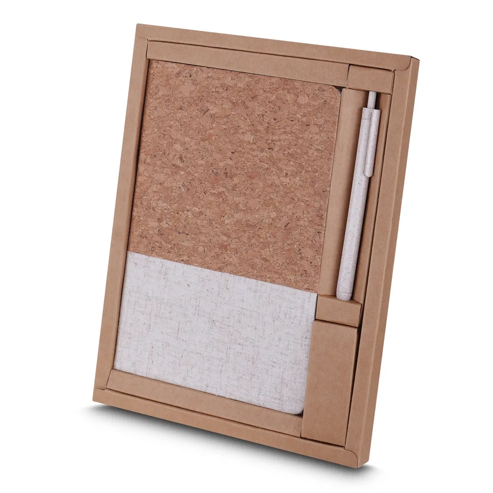 RD 8100300-Kit Caderno 21x 14 cm com Caneta Personalizados