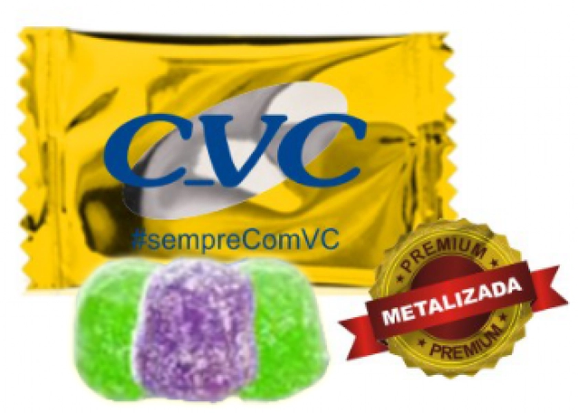 Bala de goma personalizada