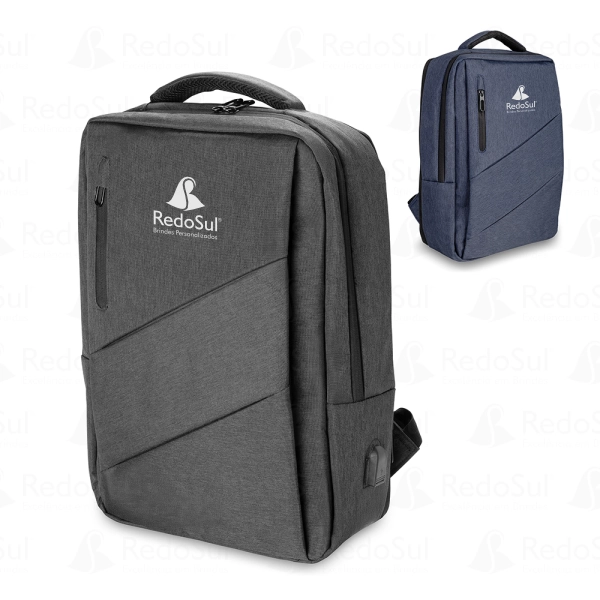 RD 833740-Mochila personalizada para Notebook Personalizada com Expansor
