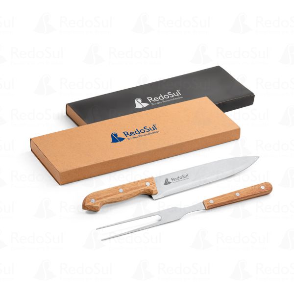 RD 94139-Kit churrasco personalizado 2 peças RD 94139-Kit churrasco personalizado 2 peças
