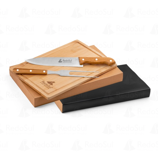 RD 94143-Kit Churrasco Personalizado com 3 Pecas RD 94143-Kit Churrasco Personalizado com 3 Pecas
