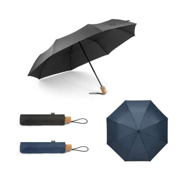 RD 99040-Guarda-chuva personalizado em rPET dobrável RD 99040-Guarda-chuva personalizado em rPET dobrável