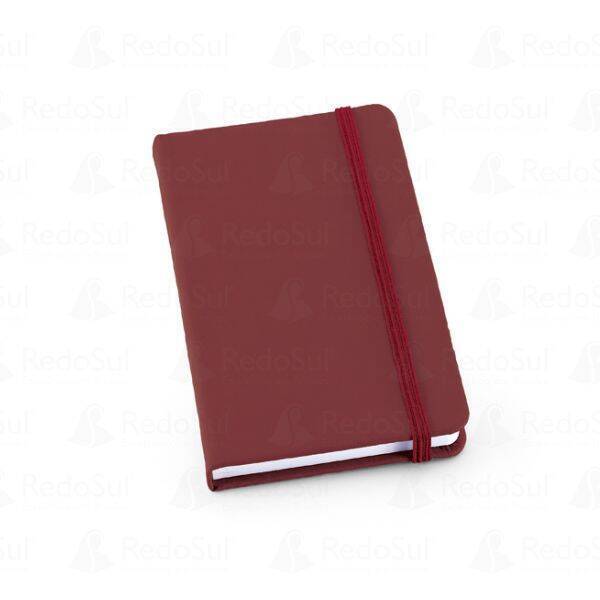Caderno tipo Moleskine Personalizado 14 x 9 cm