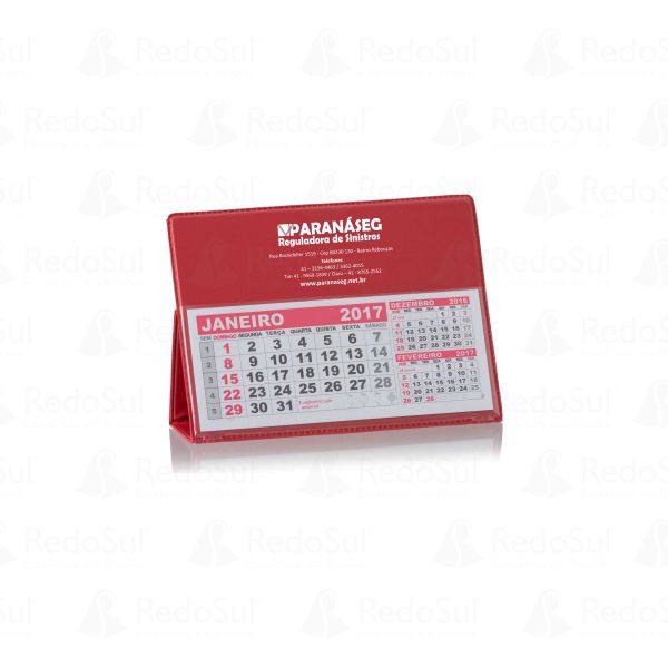 RD 8105520 -Calendário personalizado em PVC Pequeno